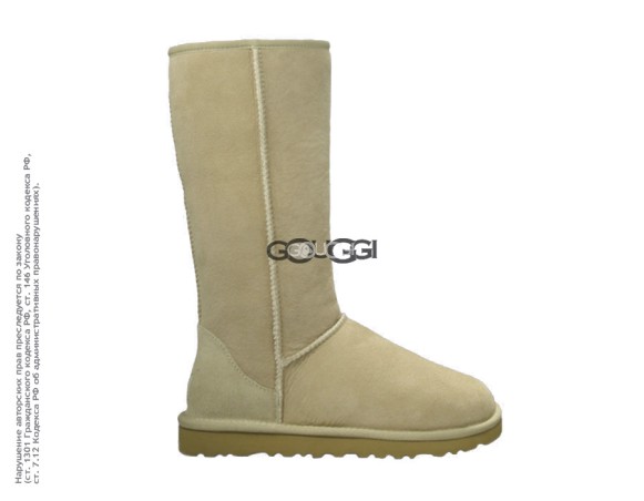 Женские высокие угги Classic Tall Sand