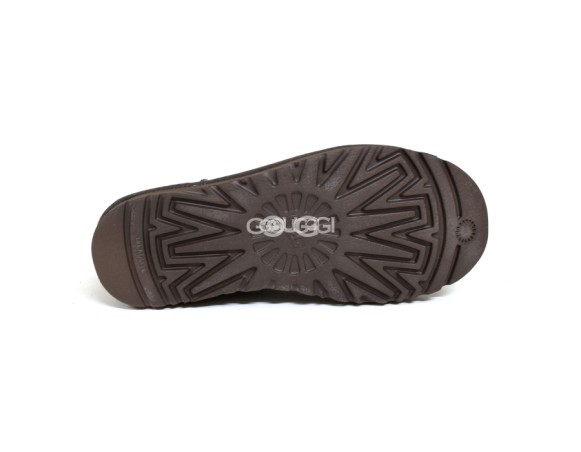 Женские ультра мини угги UGG Classic Ultra Mini Metallic Chocolatte