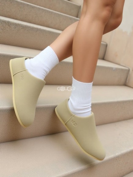 Женские тапочки Ugg Elea Slip On Mustard Seed
