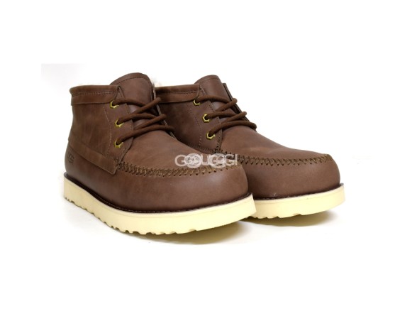 Мужские кожаные ботинки Campout Chukka Leather Chocolate