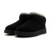 Женские ультра мини угги Ultra Mini Maxi Curly Boot - Black