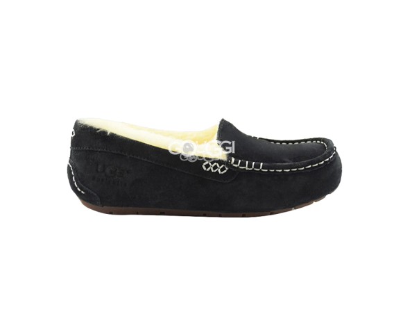 Женские мокасины Ansley Black 