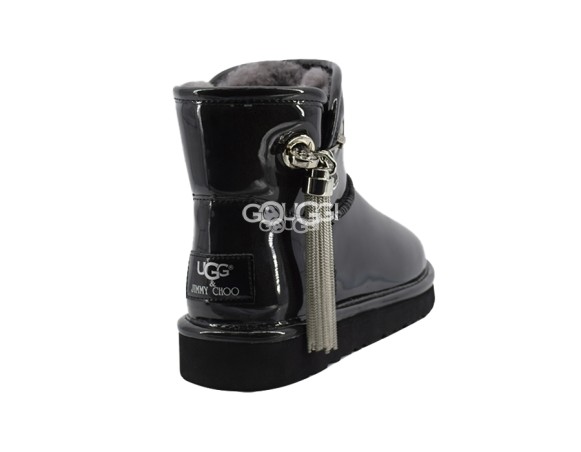 Женские угги UGG Jimmy Choo LC Black 