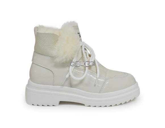 Женские ботинки UGG Martin Patent - White