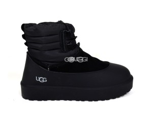 Classic Mini Lace-Up Weather Black