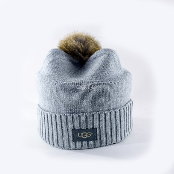 Шарф и шапка SET UGG HAT AND SCARF GREY