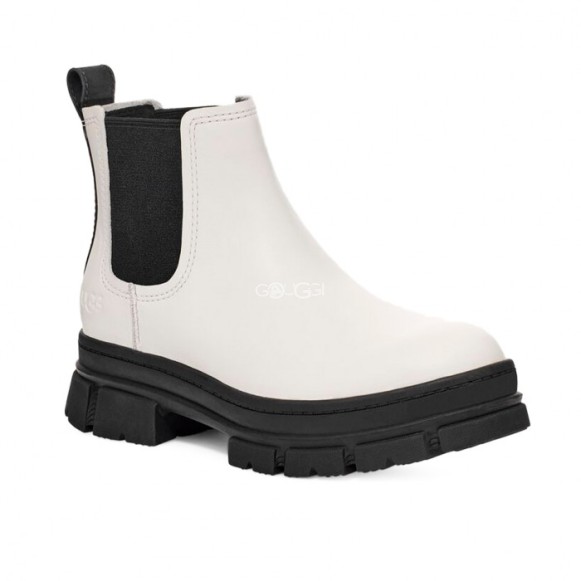 Женские кожаные ботинки Ashton Chelsea Leather - White