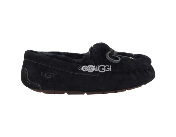 Женские мокасины Ansley Rivets Black 