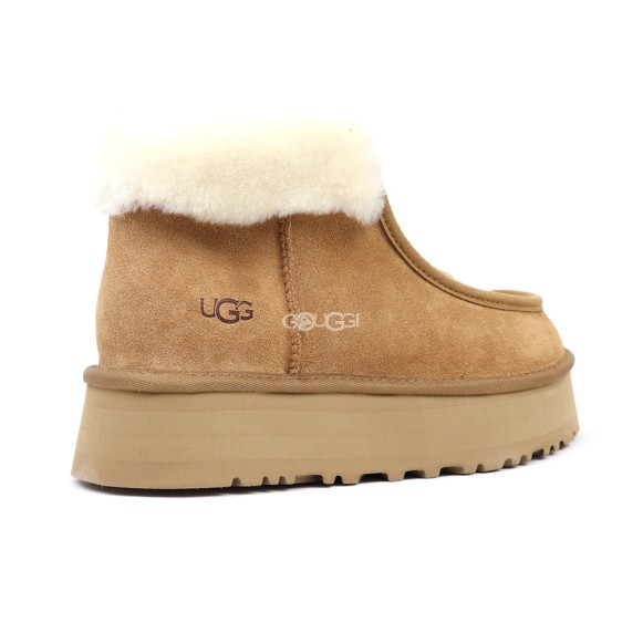 Женские ботинки на платформе Ugg Funkette Platform Boots Chestnut