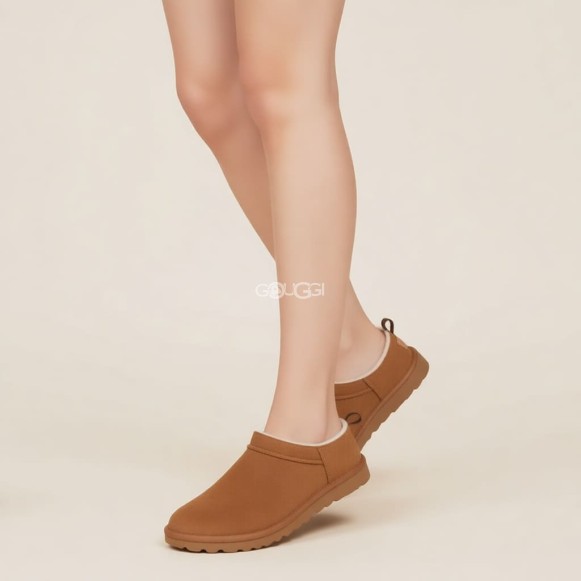 Женские слипоны Ugg Classic Micro Chestnut