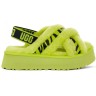 Disco Cross Slide Animalia - Key Lime