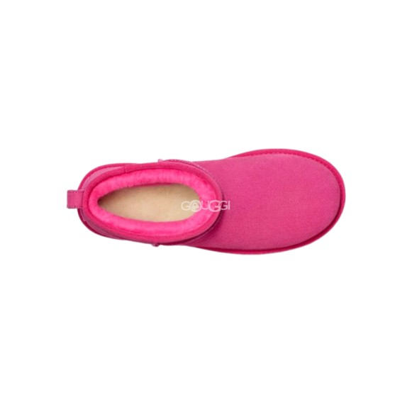 Женские мини угги на платформе Classic Ultra Mini Platform Taffy Pink