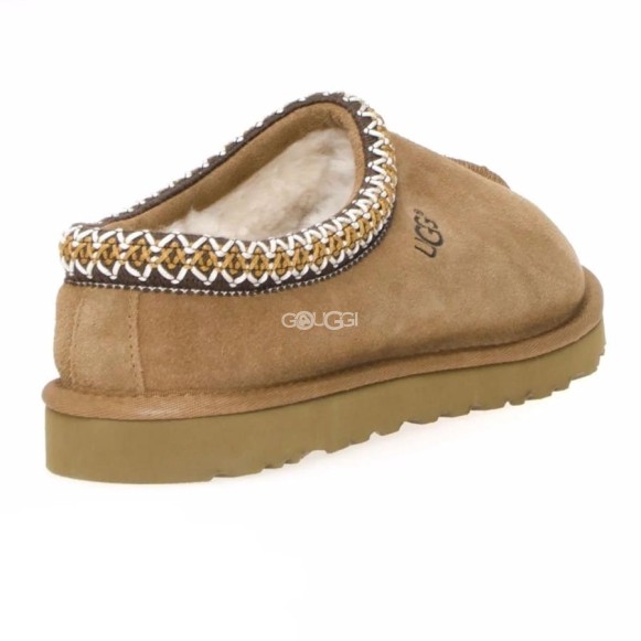 Женские слипоны Ugg Tasman Suede Slippers Chestnut