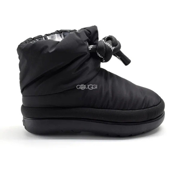 Женские короткие угги Ugg Classic Maxi Short Black