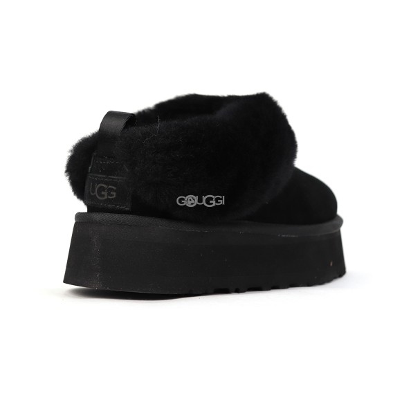 Женские слипоны на платформе Tazzelle Black