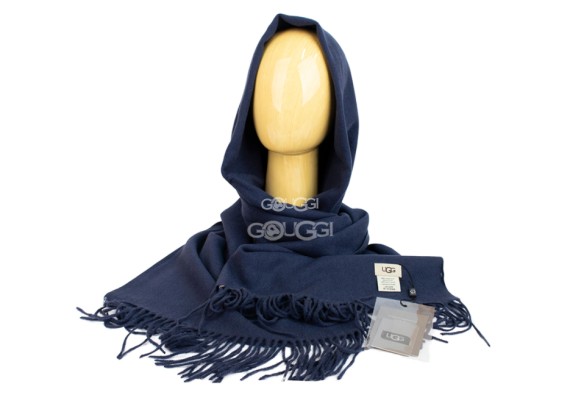Синий шарф UGG