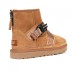 Мужские мини угги Classic Mini Quickclick Boot - Chestnut